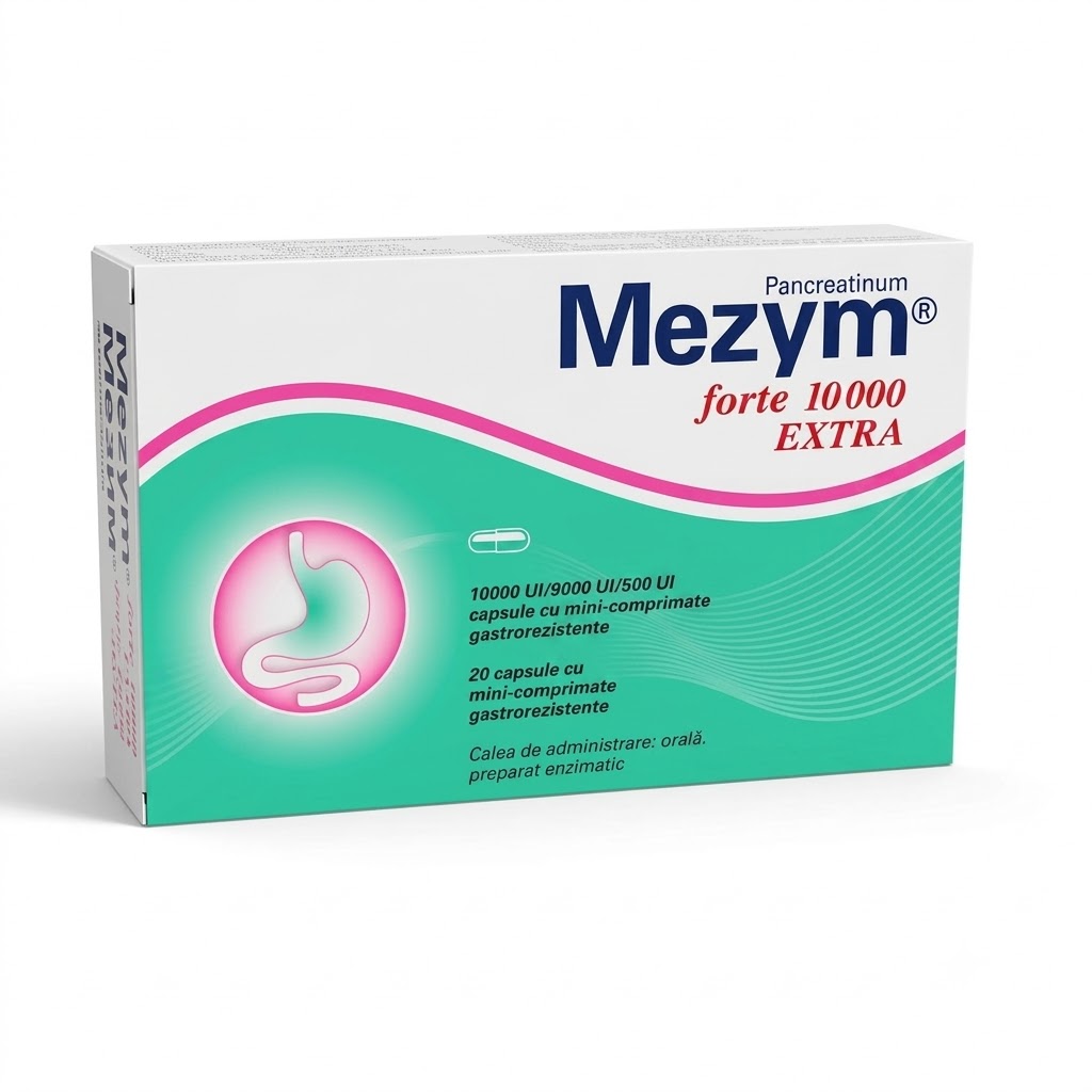Mezym® forte 10000 EXTRA caps.m-c.gastrorez.10000UI/9000UI/500UI N10x2 Berlin-Chemie