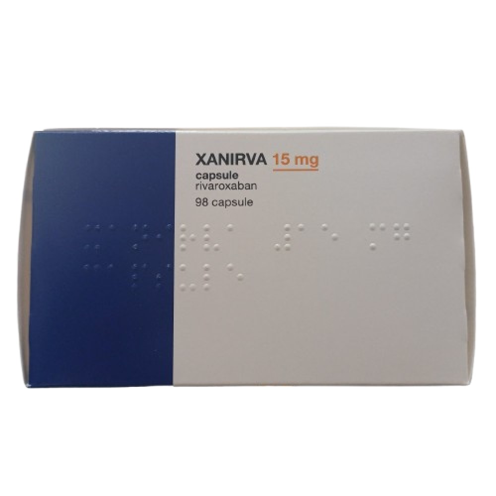 Xanirva caps. 15mg N98 Zentiva