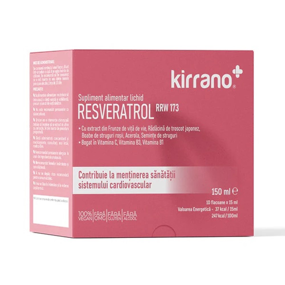 Resveratrol RRW173 flacon 15ml N10 kirrano+