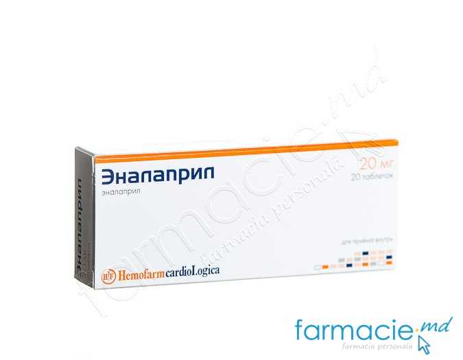 Enalapril comp.20mg N10x2 Nijfarm