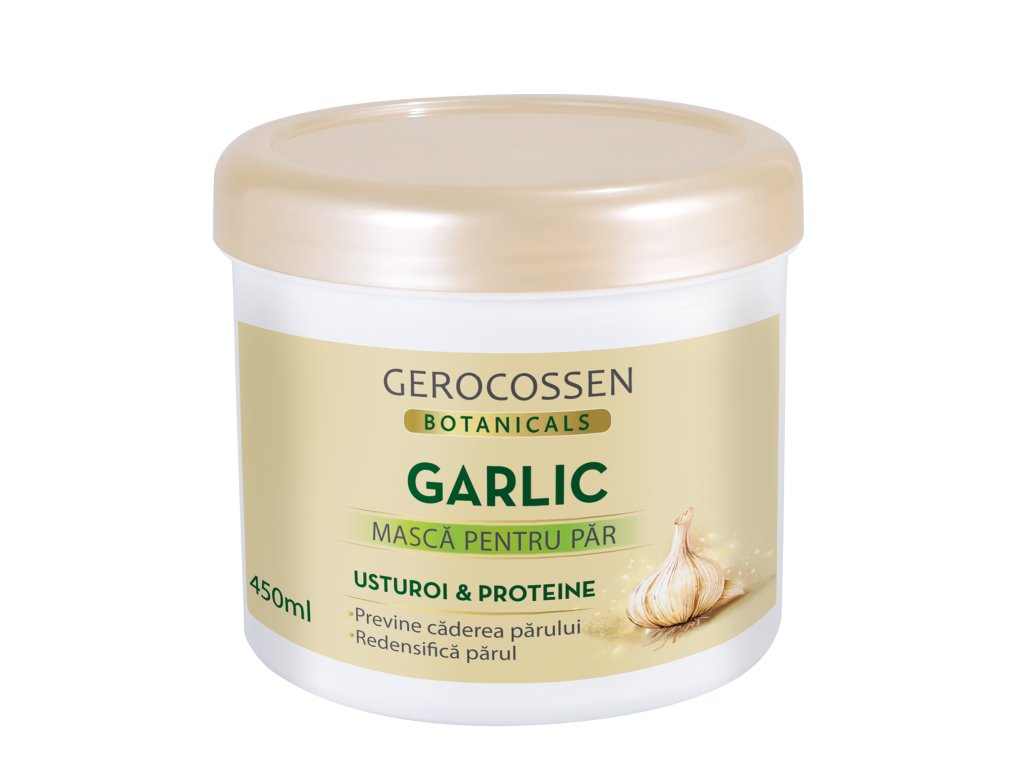Gerocossen Botanicals GARLIC Masca pentru par,usturoi si proteine 450ml