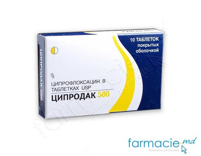 Ciprodac comp.film.500mg N10 Cadila