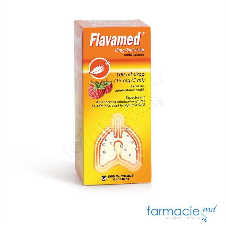 Flavamed® sirop 15mg/5ml 100ml N1 Berlin-Chemie