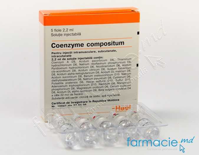 Coenzyme compositum sol. inj. 2,2ml N5 Heel