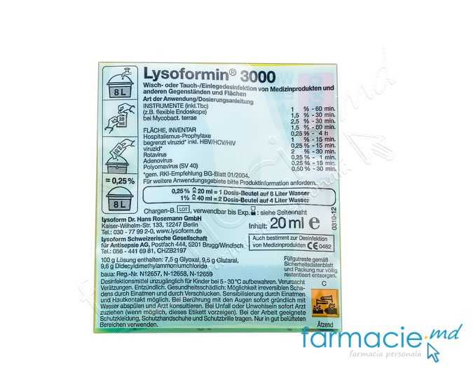 Lysoformin 3000 20ml