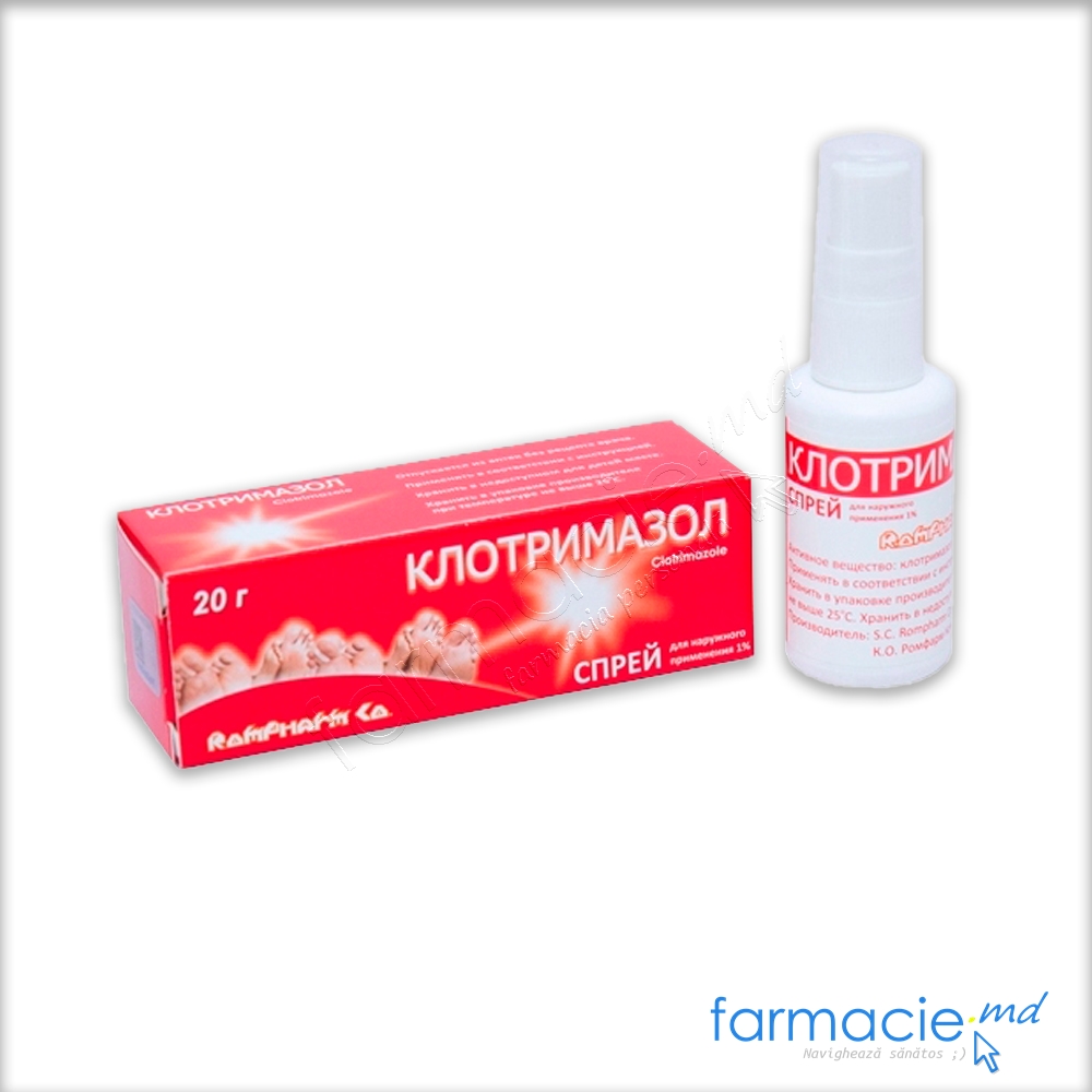 Clotrimazol spray 1% 20ml