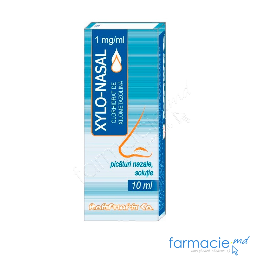 Xylo-nasal pic.nazale,sol.1mg/ml 10ml Rompharm