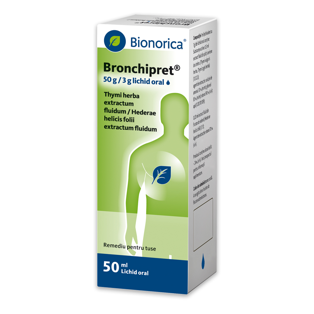 Bronchipret® lichid oral 50g/3g 50ml N1 Bionorica