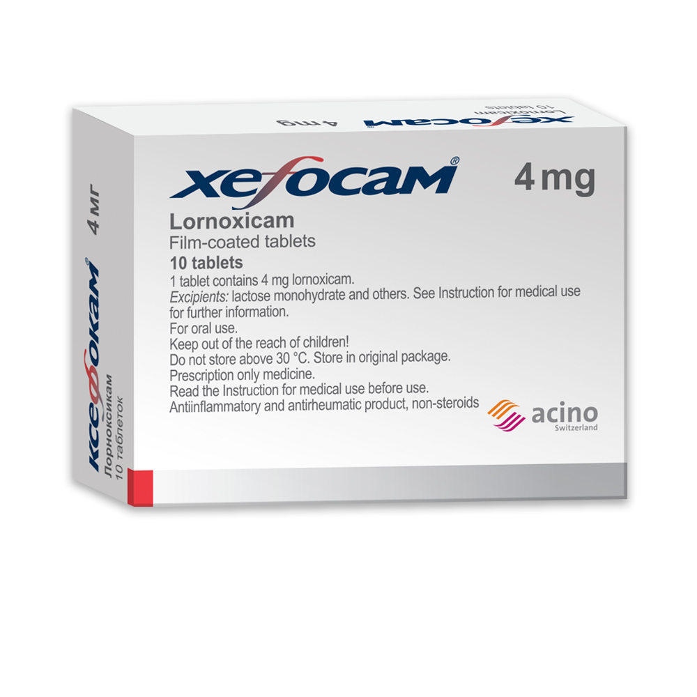 Xefocam® comp.film.4mg N10 Acino