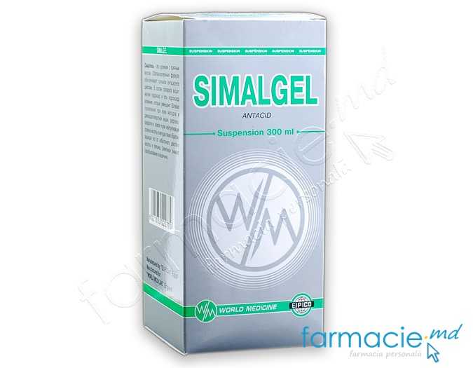 Simalgel 405mg/100mg/125mg/5ml susp.orala 300ml N1 World Medicine