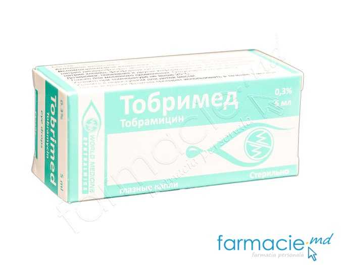 Tobrimed 0.3% 5ml pic. oft.