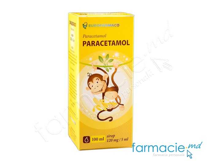 Paracetamol sirop 120mg/5ml 100ml N1 Eurofarmaco