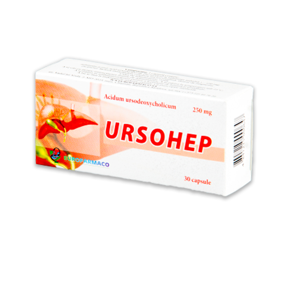 Ursohep caps. 250mg N30 (hepatoprotector) (Eurofarmaco)