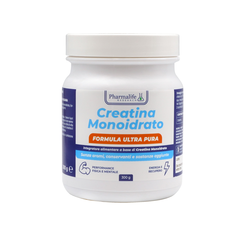 Creatina Pura monohydrat pulbere 300g (o doza 3g)  Pharmalife