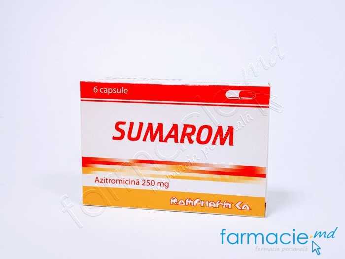 Sumarom 250mg caps. N6