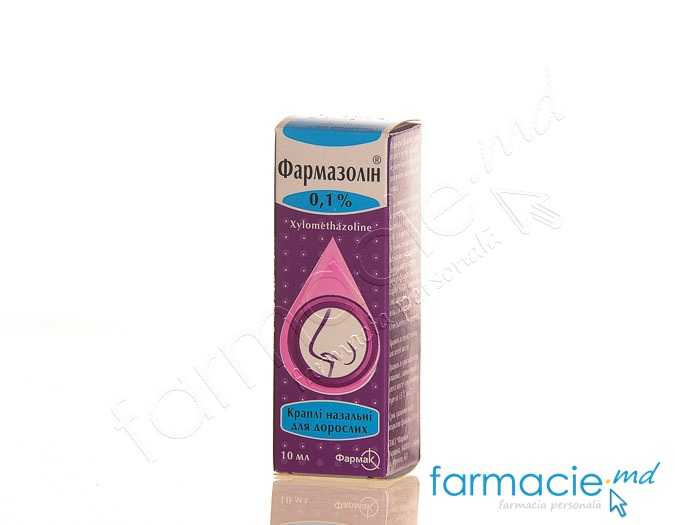 Farmazolin® pic.naz.,sol.1mg/ml 10ml N1 (plast) Farmak