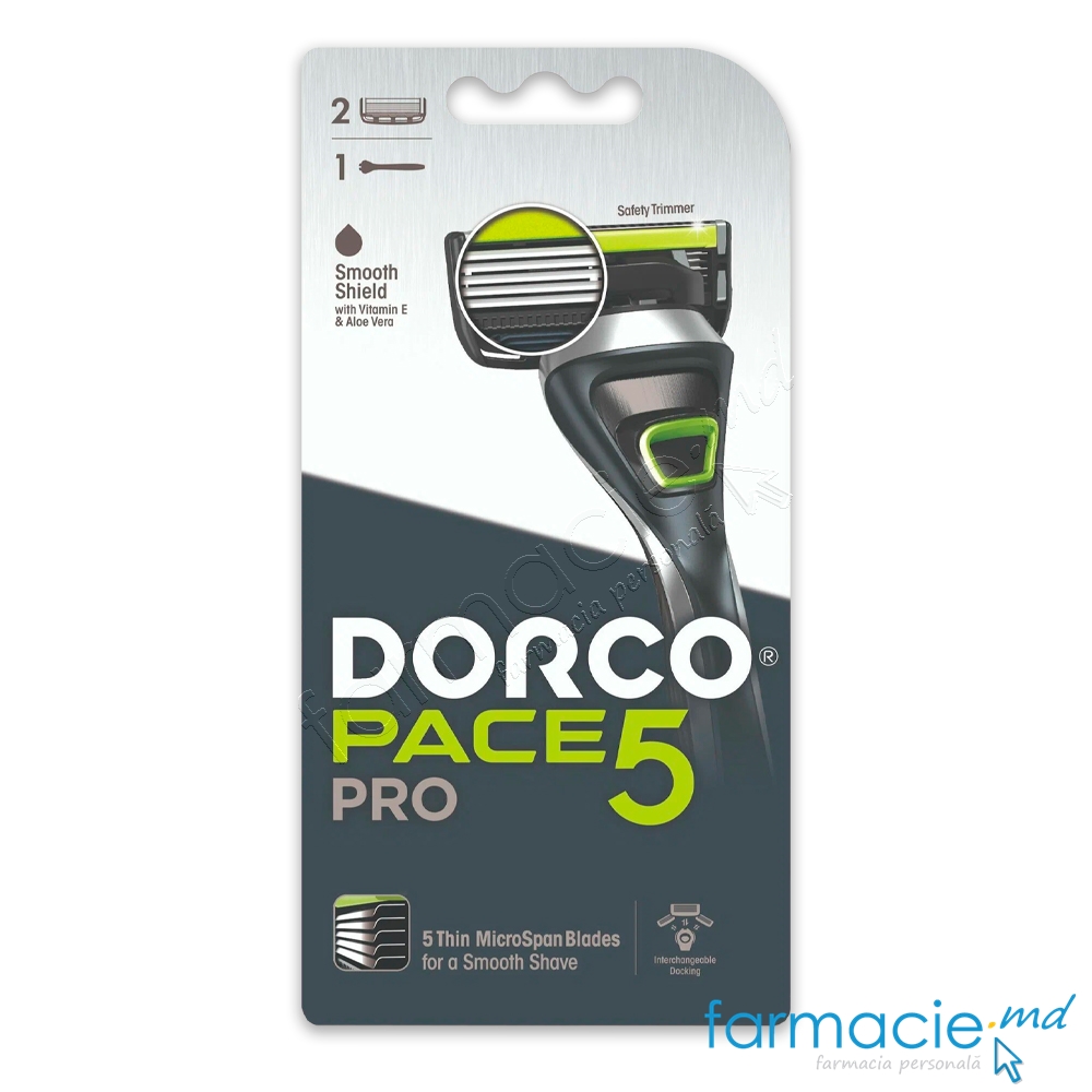 Dorco Pace 5 Pro Sistema ras 5 lame N1