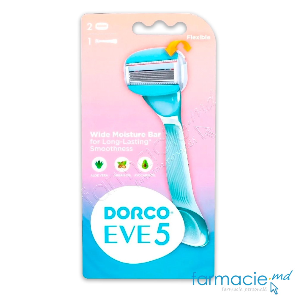 Dorco Eve 5 Sistema ras 5 lame N1 femei