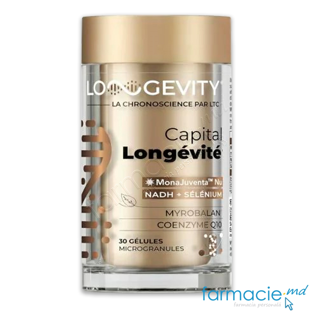 Longevity Capital Longevitate Protectie Celulara caps. N30 3Chenes