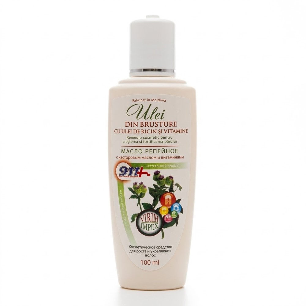 Ulei Brusture si ulei de ricin 100ml 911