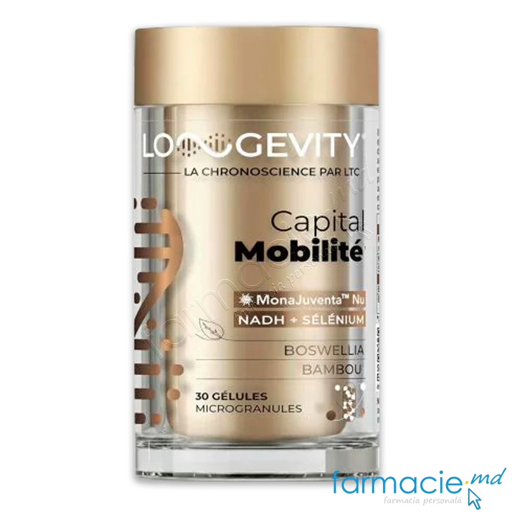 Longevity Capital Mobilitate Articulatii si Flexibilitate caps. N30 3Chenes