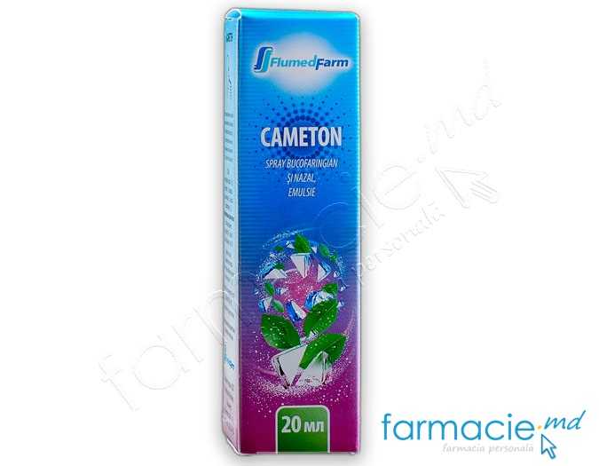 Cameton spray bucofaring./nazal,emulsie 20ml N1 Flumed-Farm