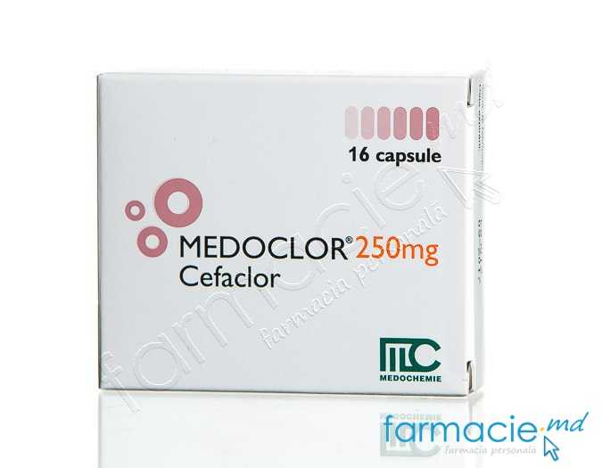 Medoclor 250mg caps. N16