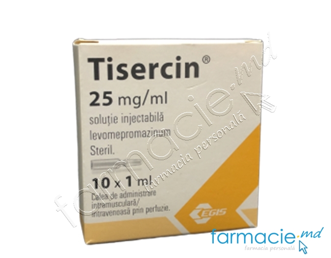 Tisercin sol.inj. 25mg/ml N10 Egis