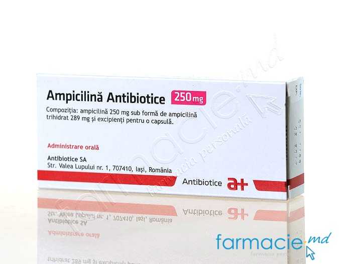 Ampicilina Atb® caps.250mg N10x2 Antibiotice