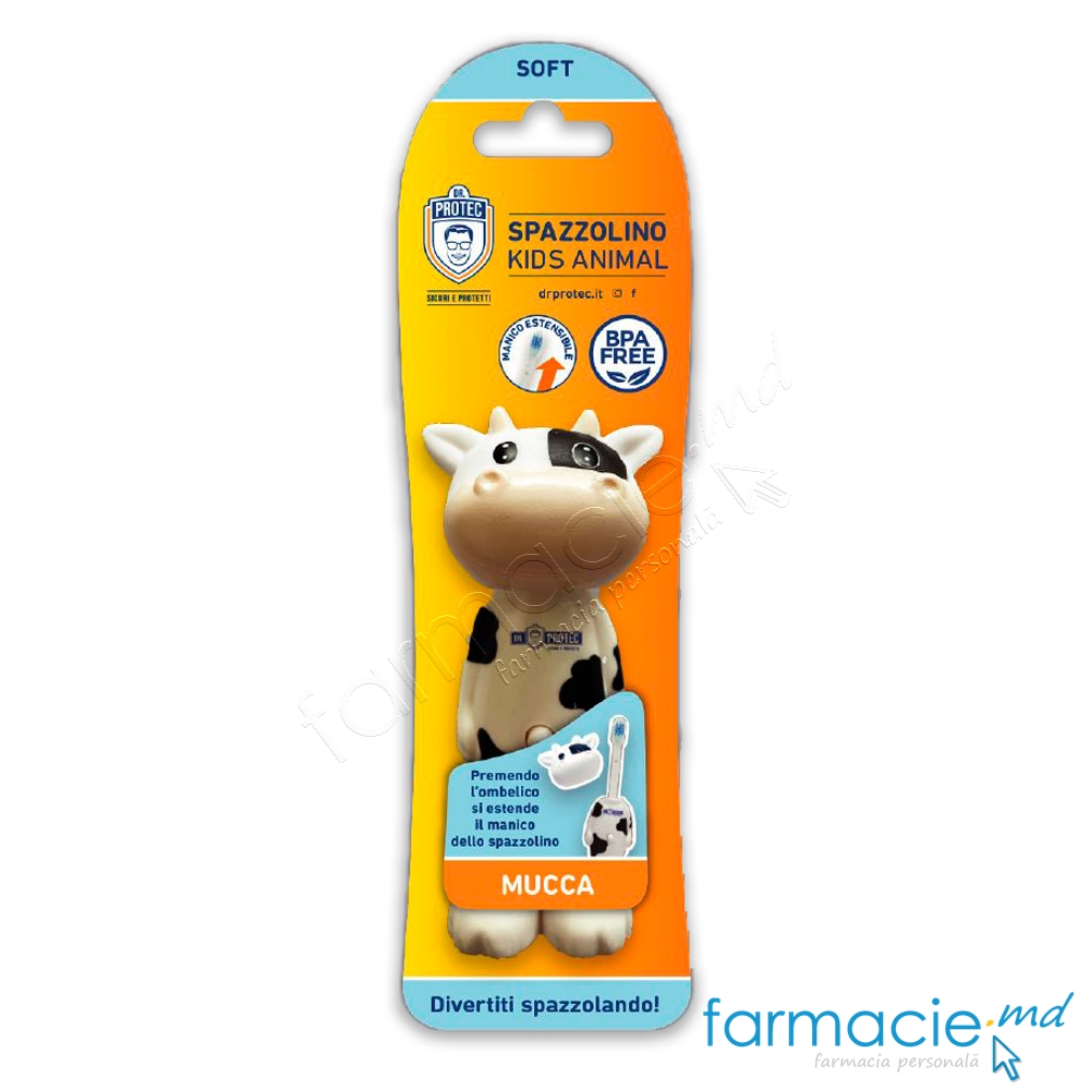 Periuta dinti copii DR. PROTEC vacuta Soft