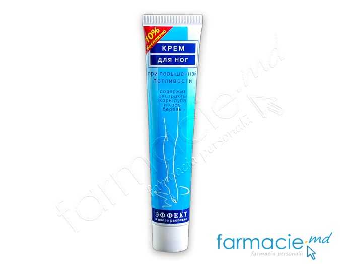 Crema picioare contra transpiratiei 44g Fitodoctor