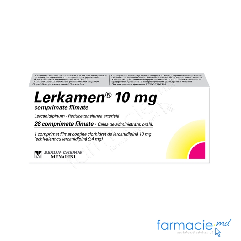 Lerkamen® comp.film.10mg N14x2 Berlin-Chemie
