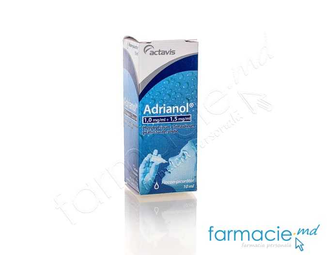 Adrianol 0.1%10ml pic.nazale
