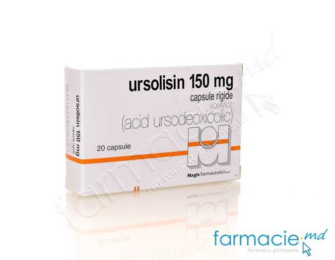Ursolisin caps.150mg N20