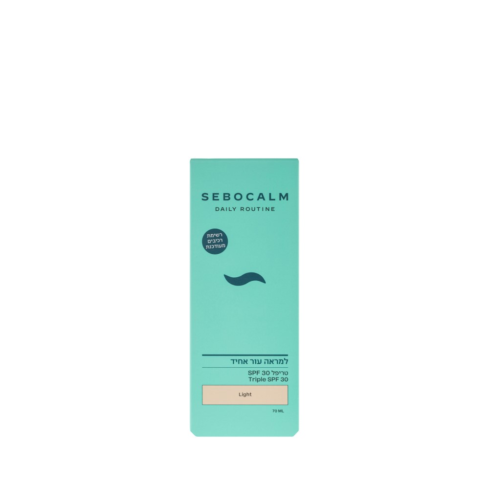 SeboCalm Daily Routine Triple Crema-fond ten Light SPF30 70ml