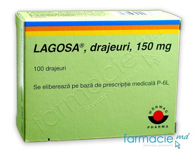 Lagosa® draj. 150 mg N25x4