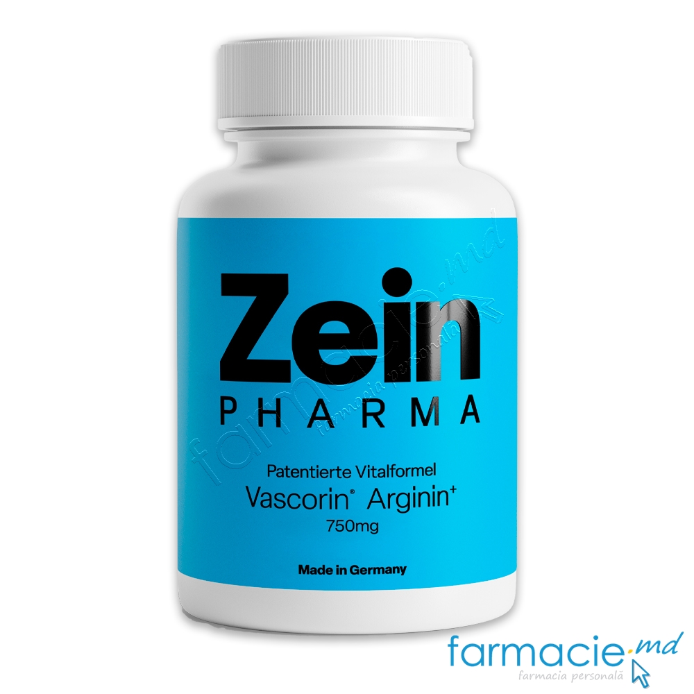Vascorin L-Arginin 750mg +B12,B6, Acid Folic caps. N120 ZeinPharm