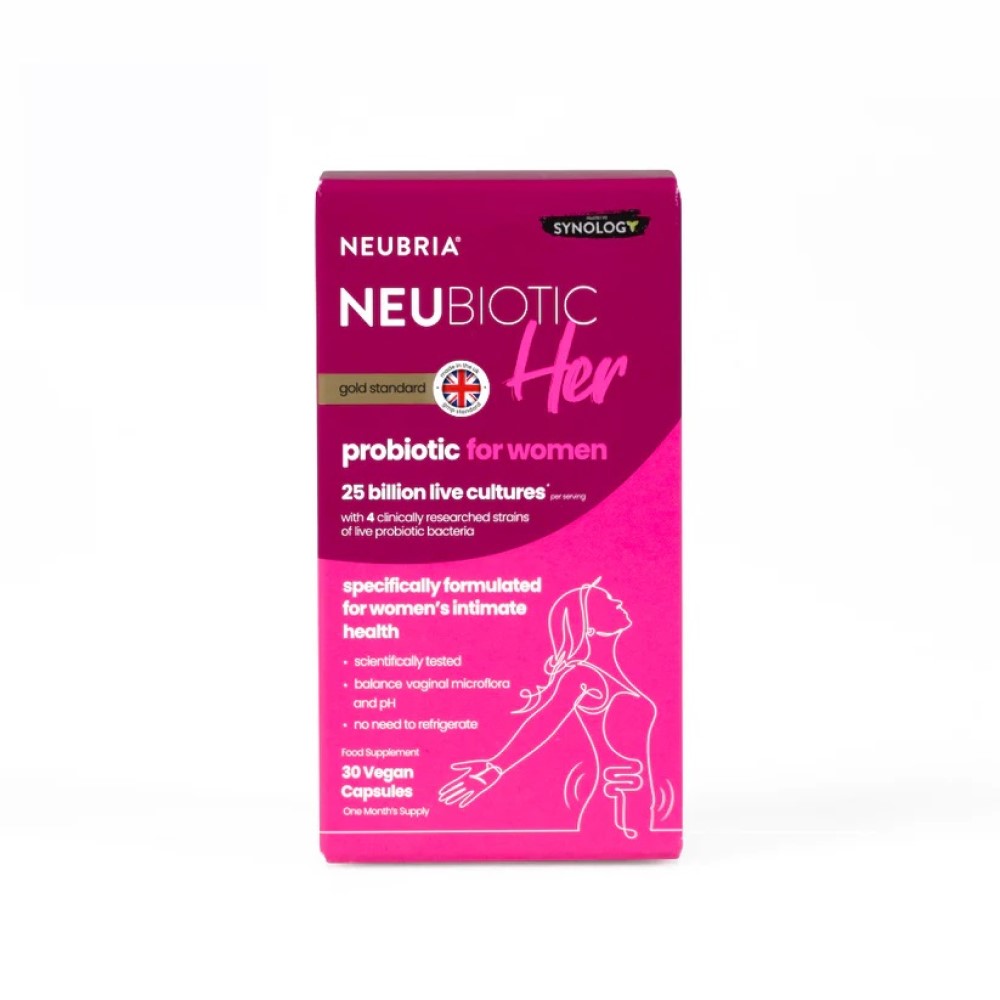 Neubiotic Her infectii vaginale femei, probiotice 25 milrd.caps. vegane N30 Neubria