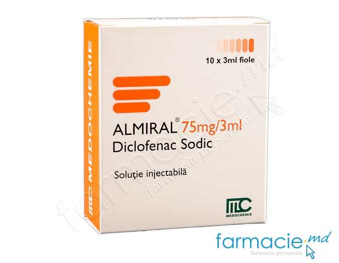 Almiral® sol.inj.75mg/3ml N5x2 Medochemie