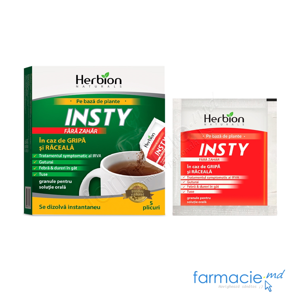 Insty fara zahar gran./sol.orala 5,6g N5 Herbion