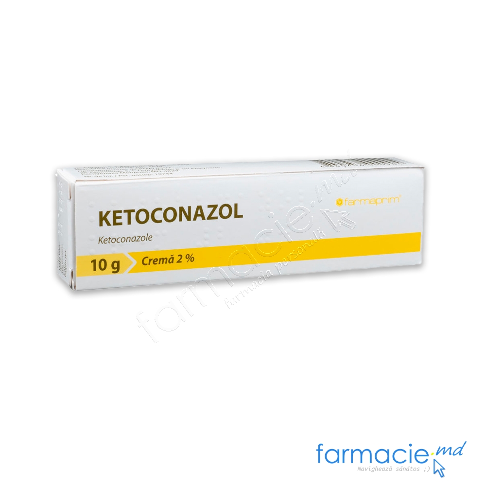 Ketoconazol crema 20mg/g 10g Farmaprim