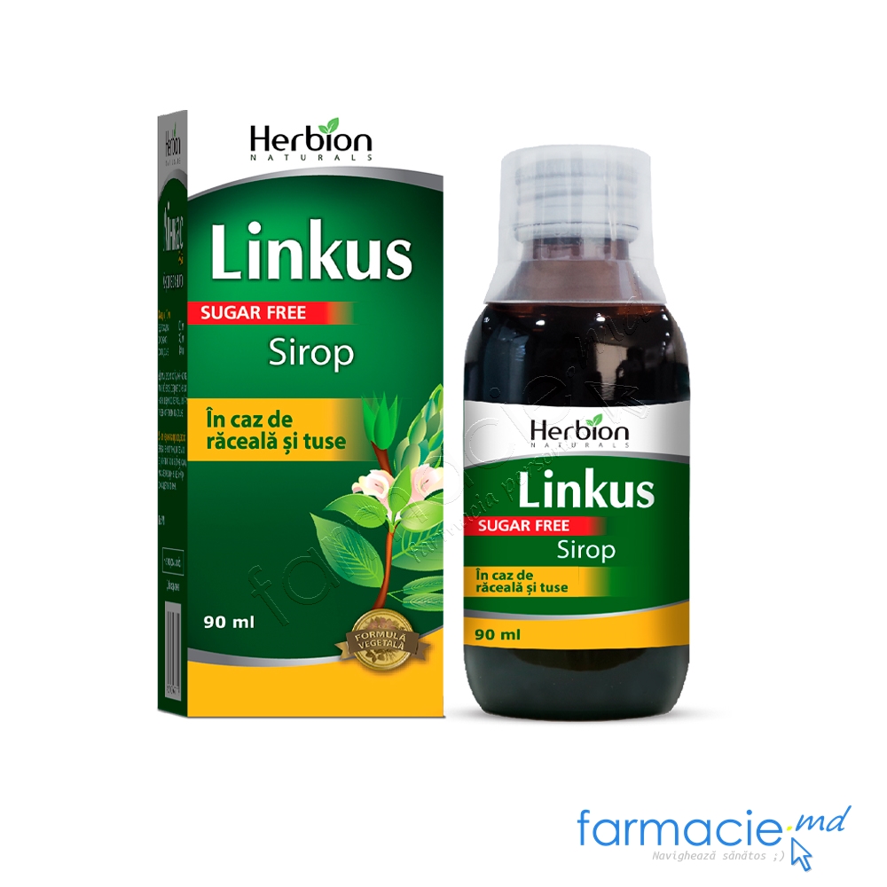 Linkus sugar free sirop 90ml N1 Herbion