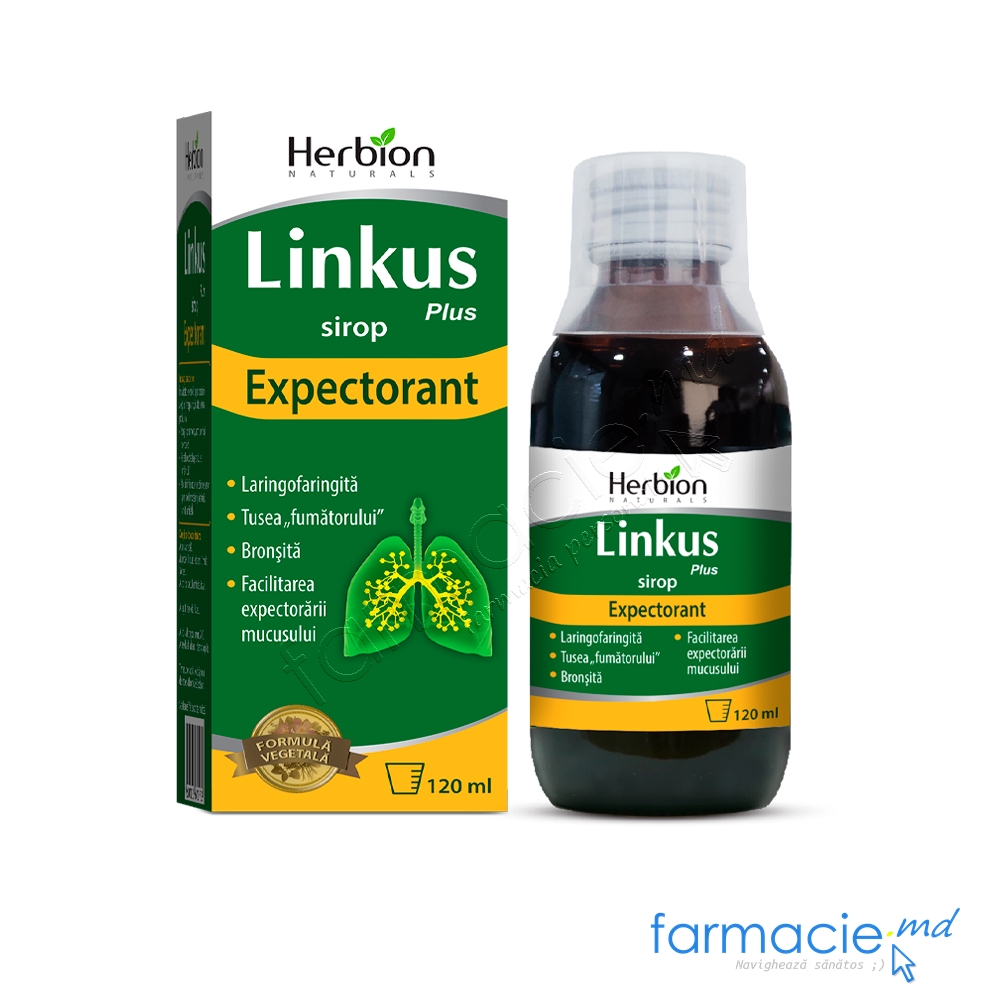 Linkus Plus sirop 120ml N1 Herbion
