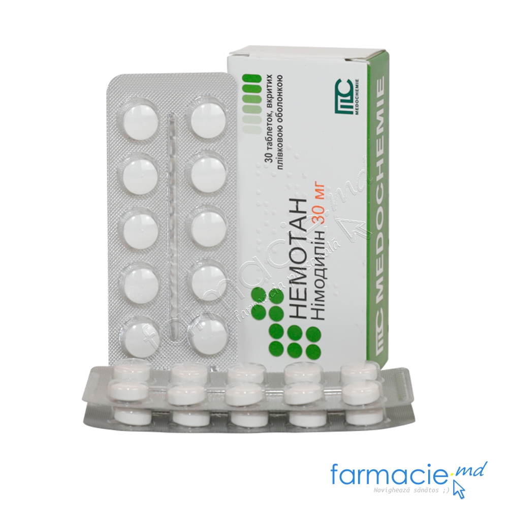 Nemotan® comp.film.30mg N10x5 Medochemie