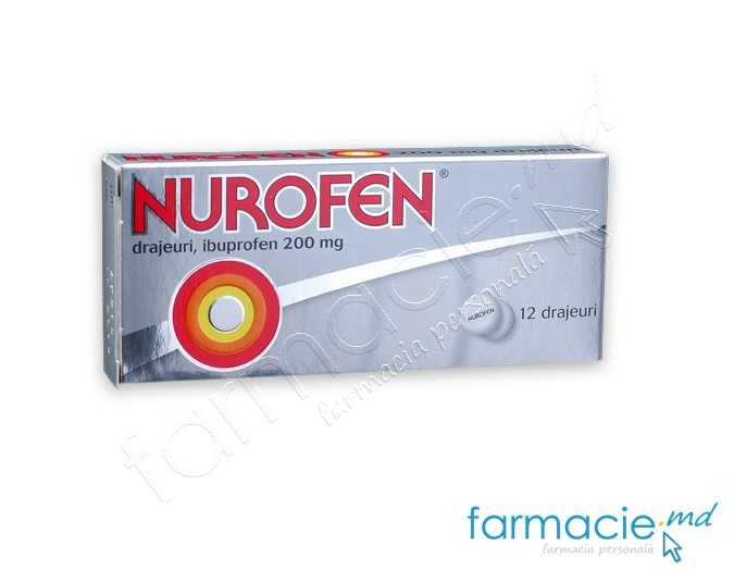 Nurofen drajeuri 200mg N12 Reckitt