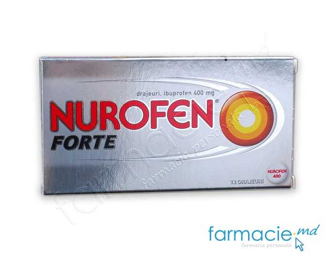 Nurofen® Forte drajeuri 400mg N12 Reckitt