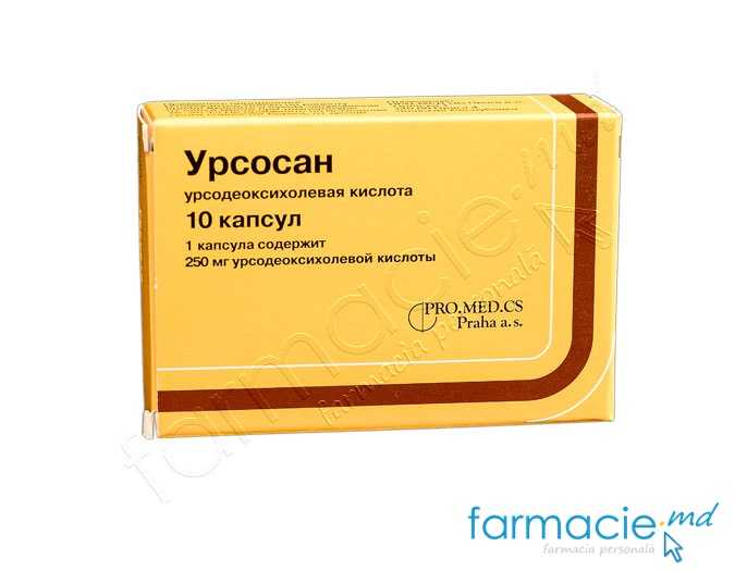 Ursosan® caps.250mg N10 Pro.Med.