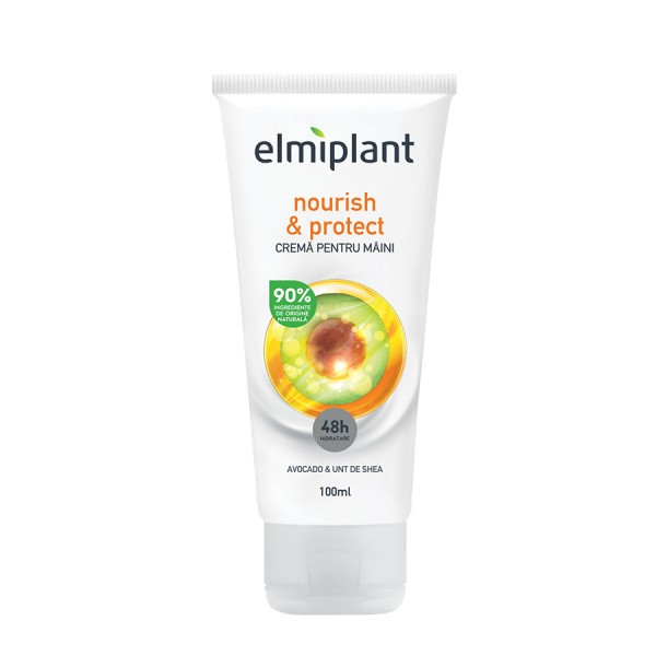 Elmiplant Crema maini nutritiva cu avocado si unt de shea 100ml