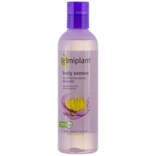 Elmiplant Ulei relaxant masaj ylang-ylang, lavanda 250ml