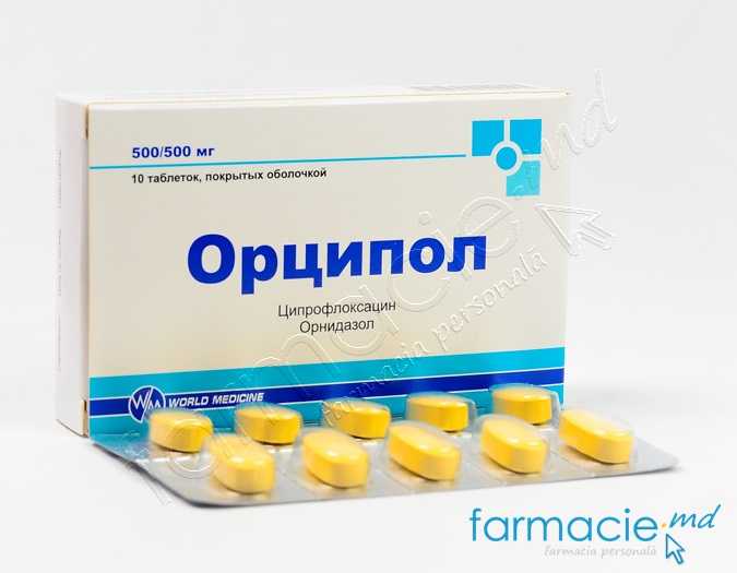 Orcipol comp.film.500mg/500mg N10 World Medicine